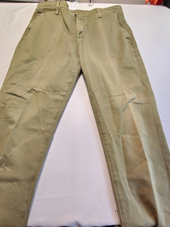 Ag Adriano Goldschmied Pants - AG Adriano Goldschmied The Caden Tailored Trouser Chino Pants Olive Green 27